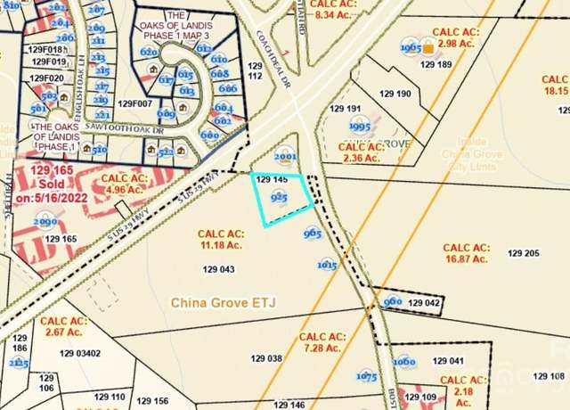 Property at 925 Bostian Rd, China Grove, NC 28023