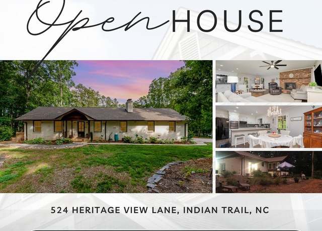 Property at 524 Heritage Vw, Indian Trail, NC 28079, 3 beds, 2 baths