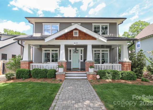 Property at 421 Mcdonald Ave, Charlotte, NC 28203, 4 beds, 4 baths