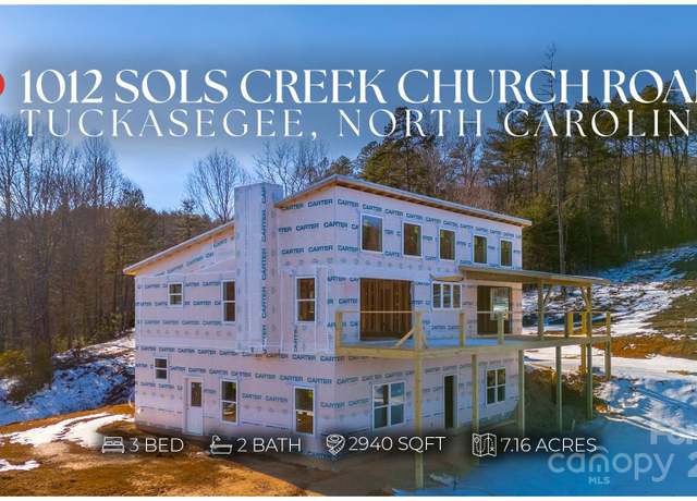Property at 1012 Sols Creek Church Rd, Tuckasegee, NC 28783, 3 beds, 2.5 baths