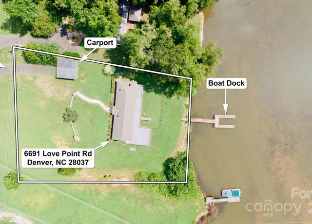 Property at 6691 Love Point Rd, Denver, NC 28037, 3 beds, 2 baths