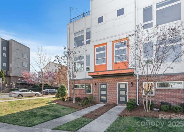 Property at 107 W Poindexter Dr, Charlotte, NC 28203, 3 beds, 3.5 baths