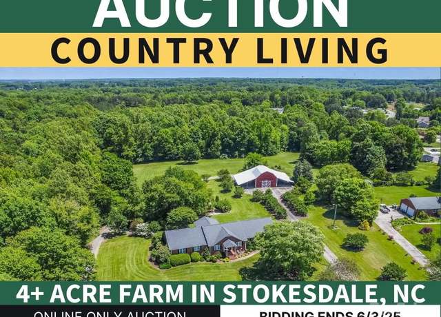 Property at 2227 Gideon Grove Church Rd, Stokesdale, NC 27357, 4 beds, 3 baths