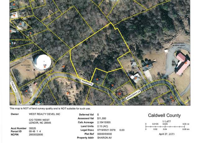 Property at V/L Sharon Ave, Lenoir, NC 28645