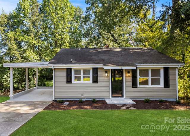Property at 118 Lackey St, Kings Mountain, NC 28086, 2 beds, 1 bath