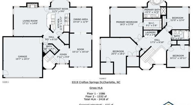 Photo of 9319 Crofton Springs Dr, Charlotte, NC 28269