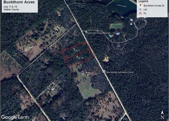 Property at TBD Buckthorn Acres, Huntsville, TX 77320