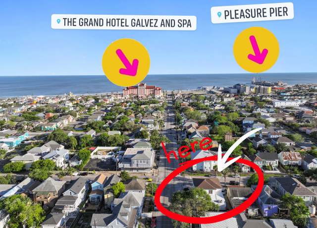 Property at 2102 Avenue N, Galveston, TX 77550, 2 beds, 2 baths
