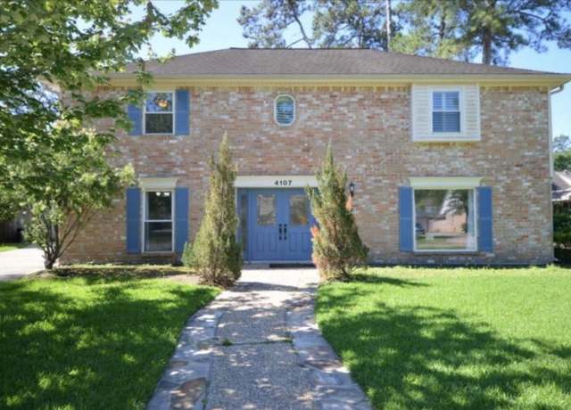 Property at 4107 Cypress Lake Dr, Spring, TX 77388, 4 beds, 2.5 baths