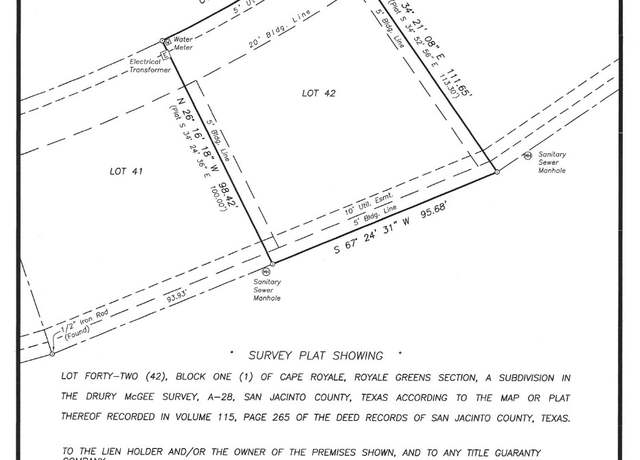 Property at 80 S Royale Greens Dr, Coldspring, TX 77331