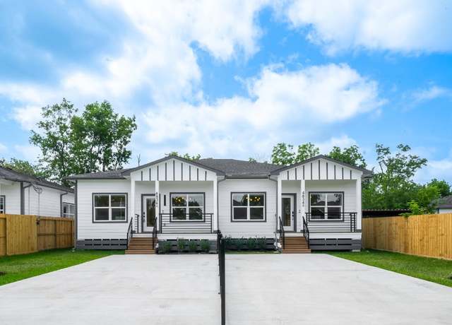 Property at 4834 Higgins St Unit A and B, Houston, TX 77033, 3 beds, 4 baths