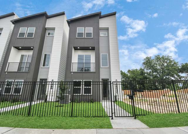 Property at 4802 Elysian St Unit C, Houston, TX 77009, 3 beds, 3.5 baths