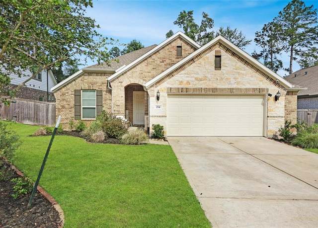 Property at 214 Flower Moon Ct, Conroe, TX 77318, 4 beds, 2 baths