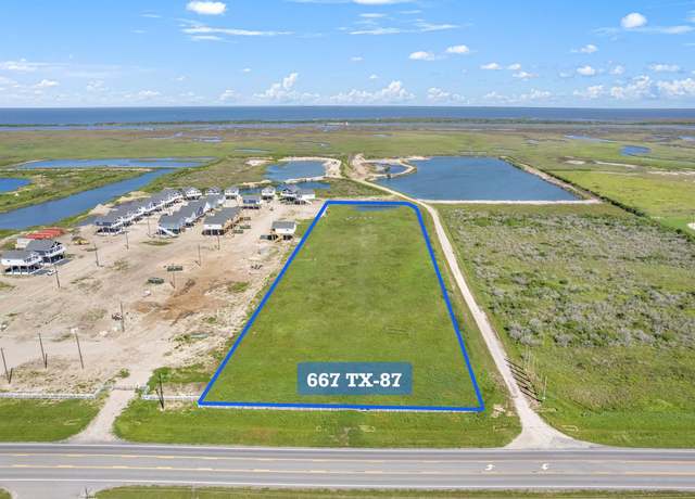 Property at 667 Hwy 87, Crystal Beach, TX 77650