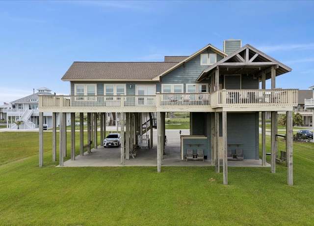 Property at 3714 Biscayne Beach Rd, Port Bolivar, TX 77650, 4 beds, 4.5 baths