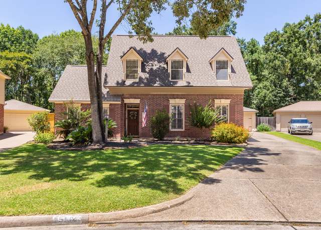Property at 5102 Natural Bridge Dr, Kingwood, TX 77345, 4 beds, 2.5 baths