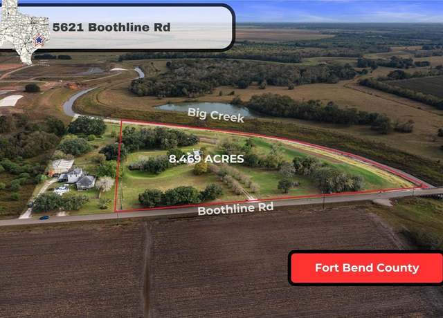 Property at 5621 Boothline Rd, Richmond, TX 77469