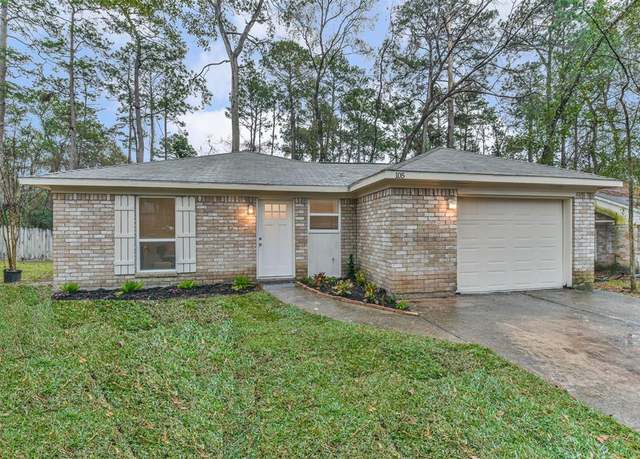 Property at 105 E Wavy Oak Cir, The Woodlands, TX 77381, 3 beds, 1 bath