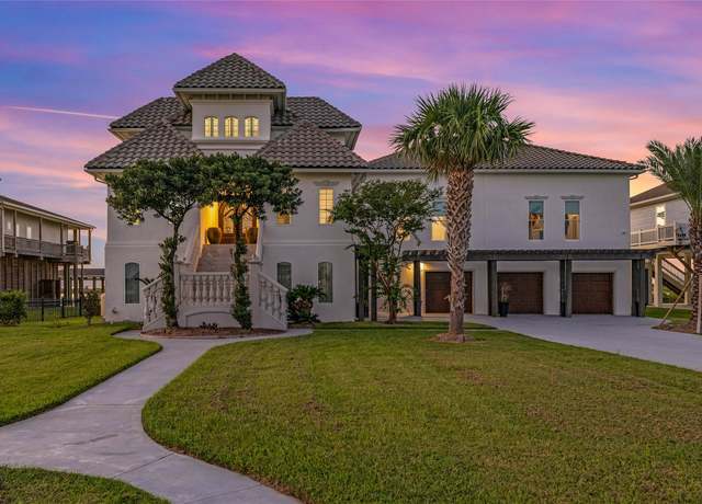 Property at 1809 Laguna Harbor Estate Blvd, Port Bolivar, TX 77650, 4 beds, 4.5 baths