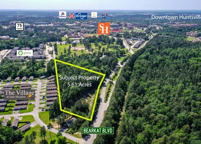 Property at 5.61 Acres Bearkat Blvd, Huntsville, TX 77340