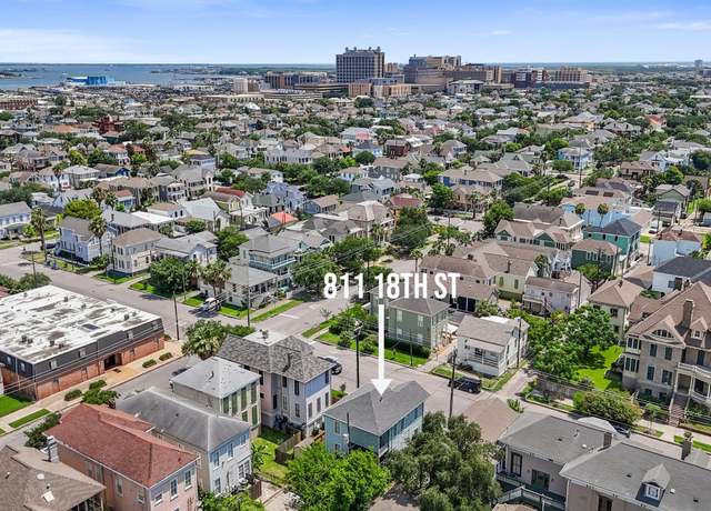Property at 811 18th St, Galveston, TX 77550, 3 beds, 2.5 baths