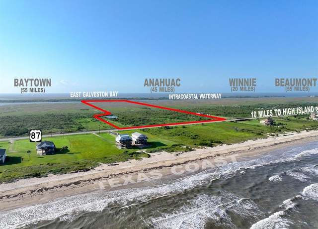 Property at 0000 Tx-87, Gilchrist, TX 77617