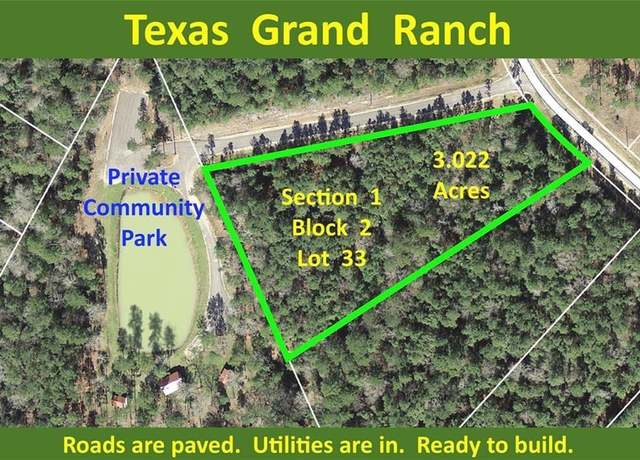 Property at 1-2-33 Dedication Trl, Huntsville, TX 77340