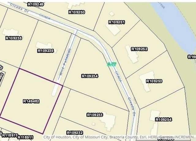 Property at 0 Saddle Dr, Missouri City, TX 77459