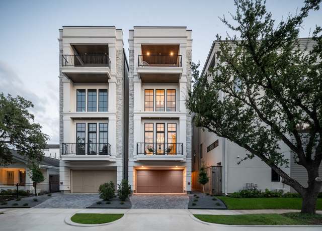 Property at 1215 W Pierce St, Houston, TX 77019, 4 beds, 4.5 baths