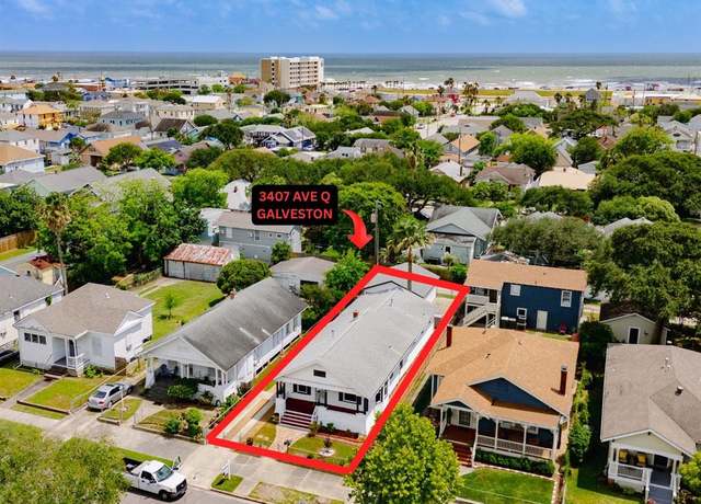 Property at 3407 Avenue Q, Galveston, TX 77550, 6 beds, 1 bath