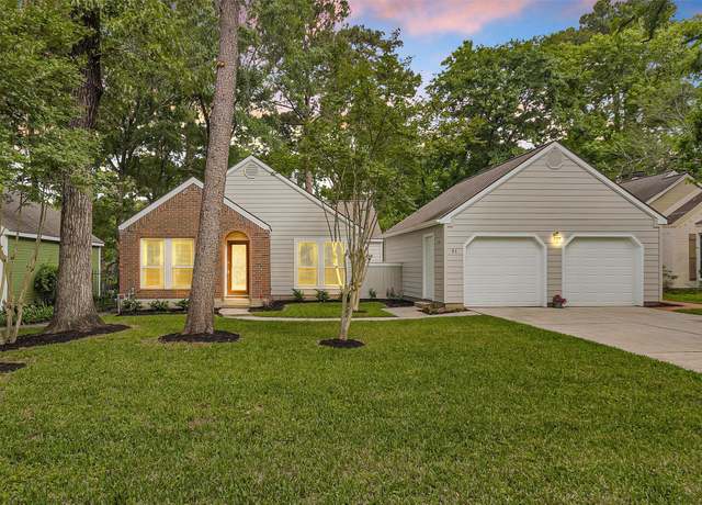 Property at 91 Bitterwood Cir, The Woodlands, TX 77381, 3 beds, 2 baths