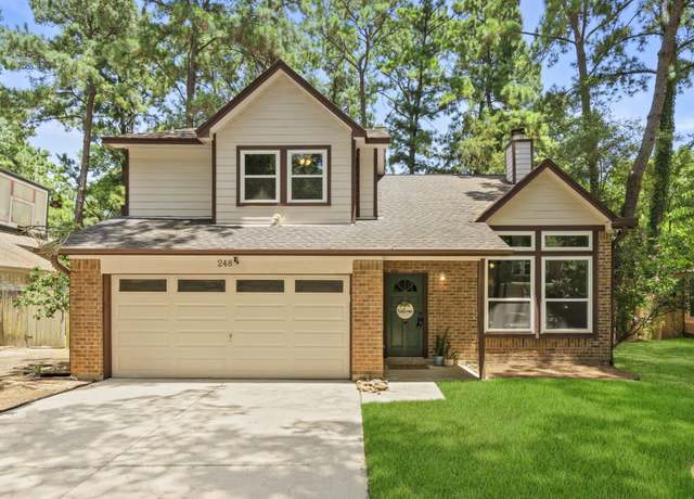 Property at 248 S Pathfinders Cir, The Woodlands, TX 77381, 3 beds, 2.5 baths