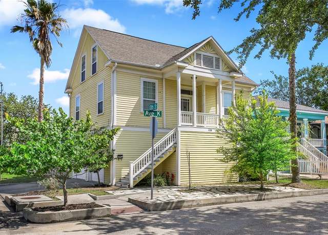 Property at 1228 Avenue K, Galveston, TX 77550, 4 beds, 3 baths
