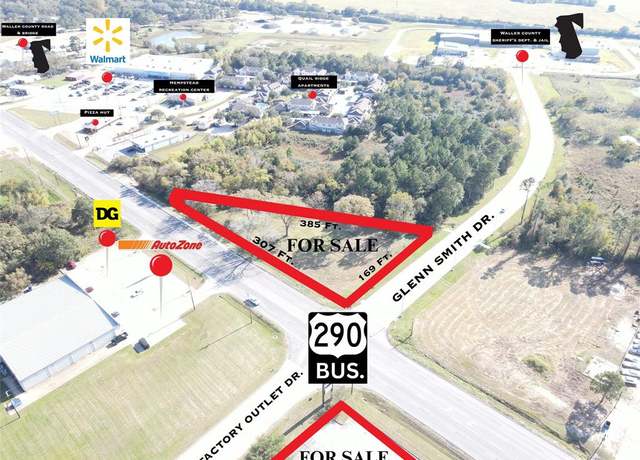 Property at .79 AC Bus Hwy 290, Hempstead, TX 77445