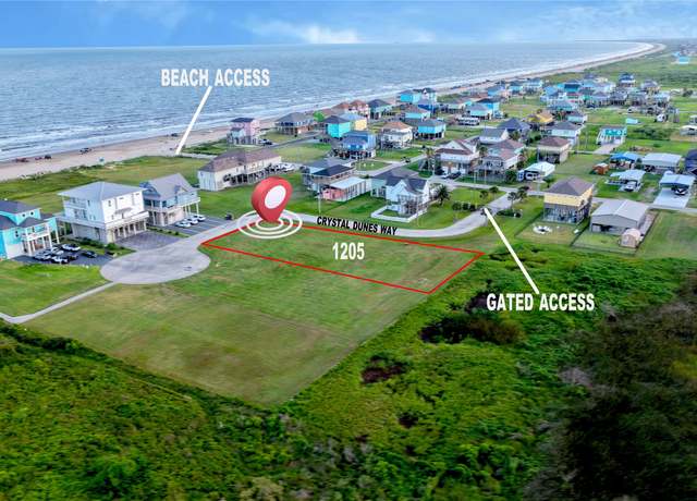 Property at 1205 Crystal Dunes Way, Crystal Beach, TX 77650