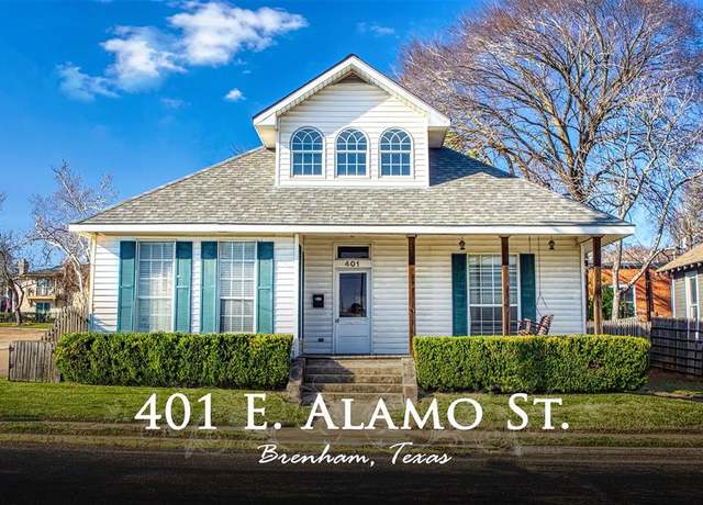 Property at 401 E Alamo St, Brenham, TX 77833, 3 beds, 2 baths