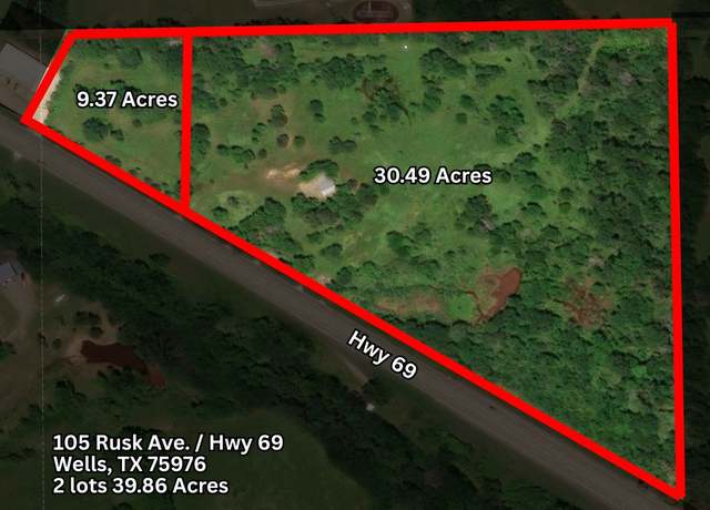 Property at 105 Rusk Ave, Wells, TX 75976