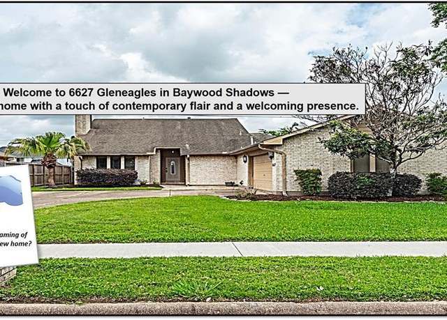 Property at 6627 Gleneagles Dr, Pasadena, TX 77505, 3 beds, 2.5 baths