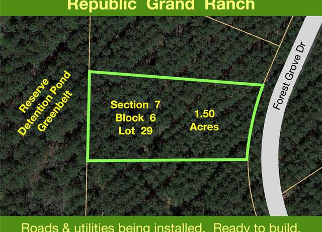 Property at 15309 Forest Grove Dr, Willis, TX 77378