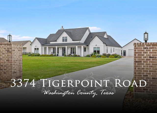 Property at 3374 Tigerpoint, Brenham, TX 77833, 4 beds, 3.5 baths
