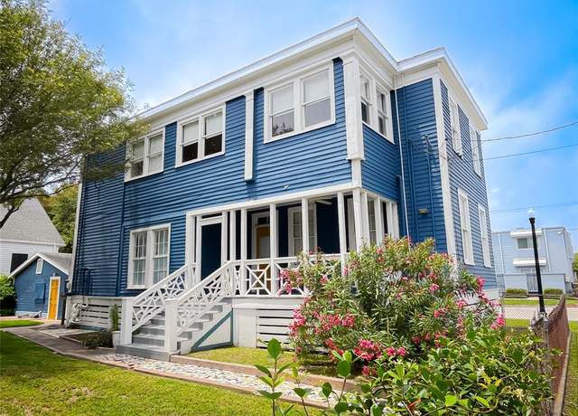 Property at 1101 Church St, Galveston, TX 77550, 4 beds, 3 baths