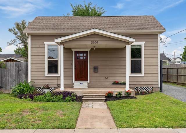 Property at 2604 Cochran St, Houston, TX 77009, 2 beds, 1 bath