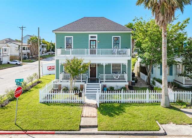 Property at 1001 Avenue K, Galveston, TX 77550, 5 beds, 2 baths