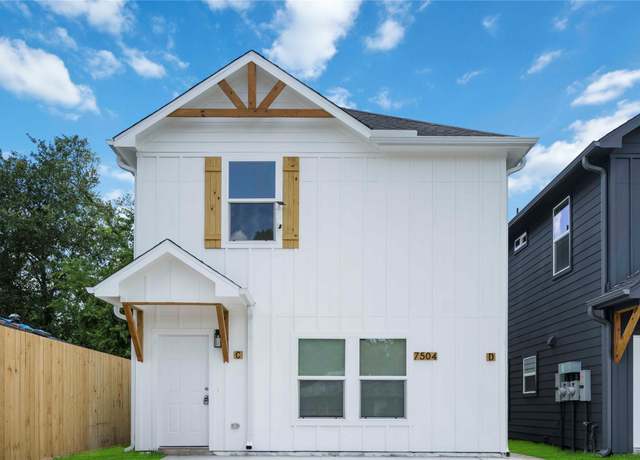 Property at 7504 Laura Koppe Rd Rd Unit C/D, Houston, TX 77028, 3 beds, 2 baths