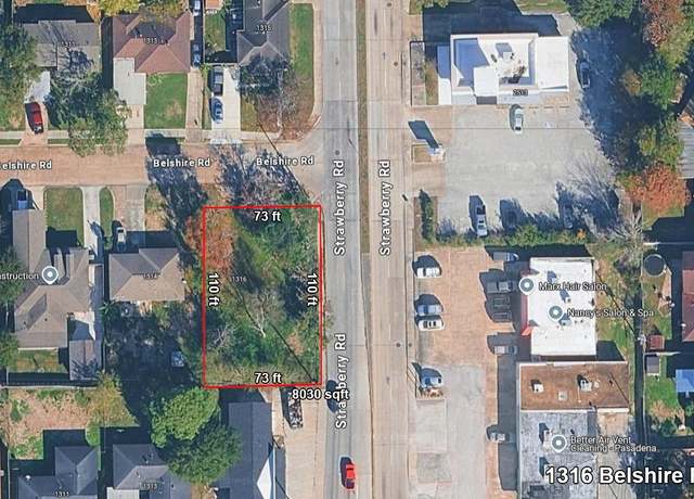 Property at 1316 Belshire Rd, Pasadena, TX 77502