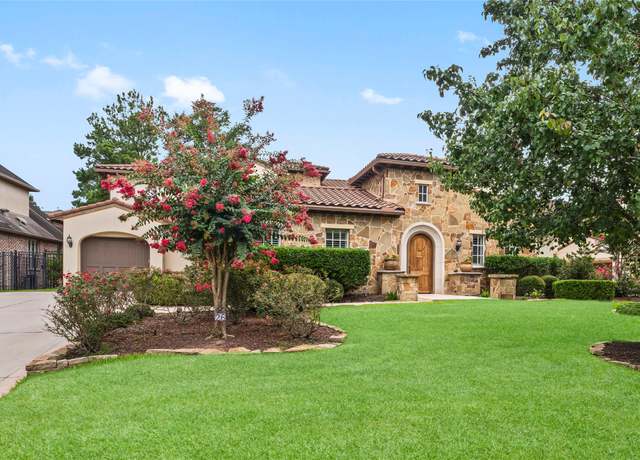 Property at 26 N Player Manor Cir, The Woodlands, TX 77382, 5 beds, 4.5 baths