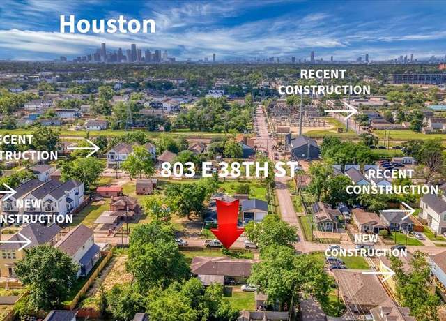 Property at 803 E 38th St, Houston, TX 77022, 3 beds, 1 bath