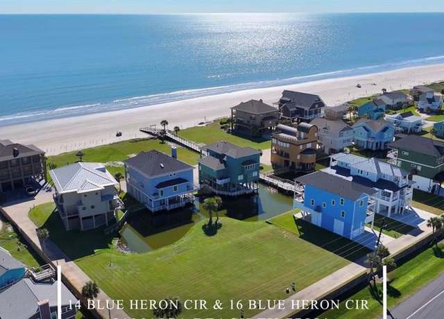 Property at 14 Blue Heron Cir, Galveston, TX 77554