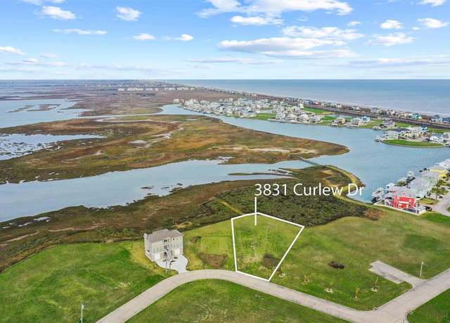Property at 3831 Curlew Dr, Galveston, TX 77554