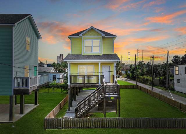 Property at 612 38th St, Galveston, TX 77550, 4 beds, 2 baths